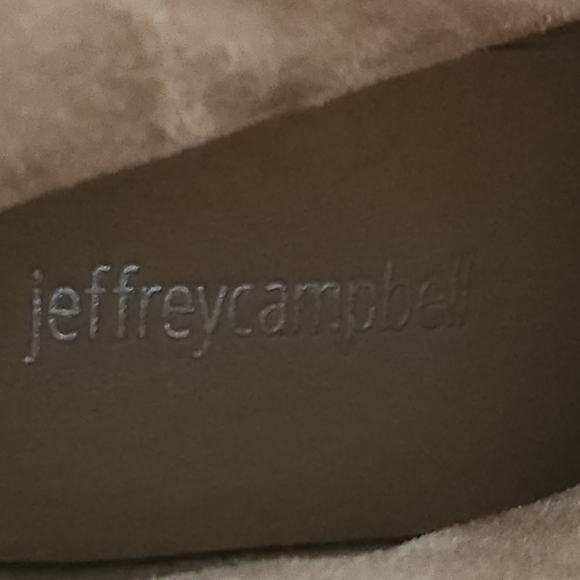 Jeffrey Campbell Tan Heeled Boots - Picture 7 of 13